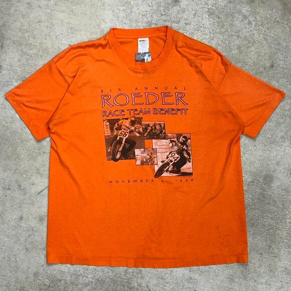 Vintage dirt bike race team 90s t-shirt - Picture 1 of 4